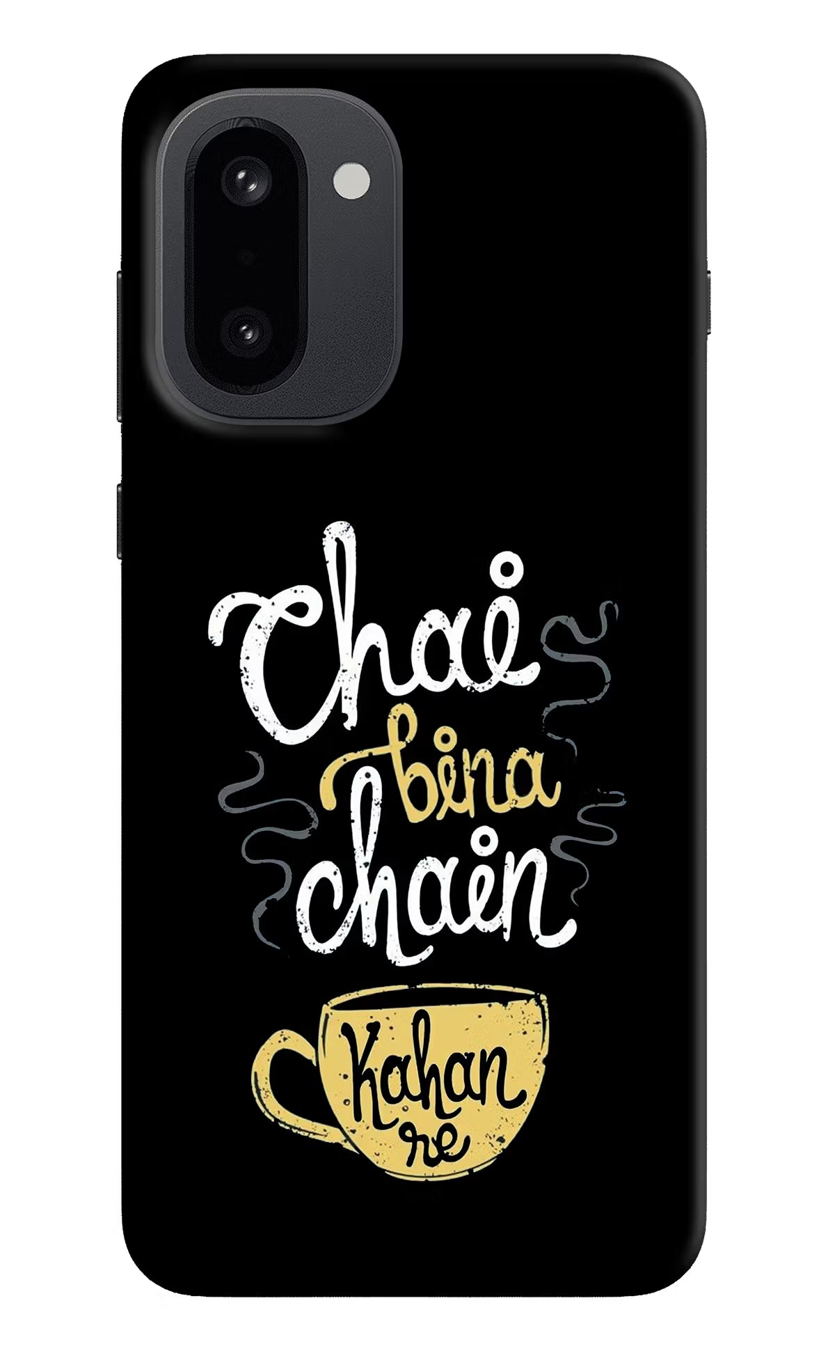 Chai Bina Chain Kaha Re OnePlus 15R Back Cover