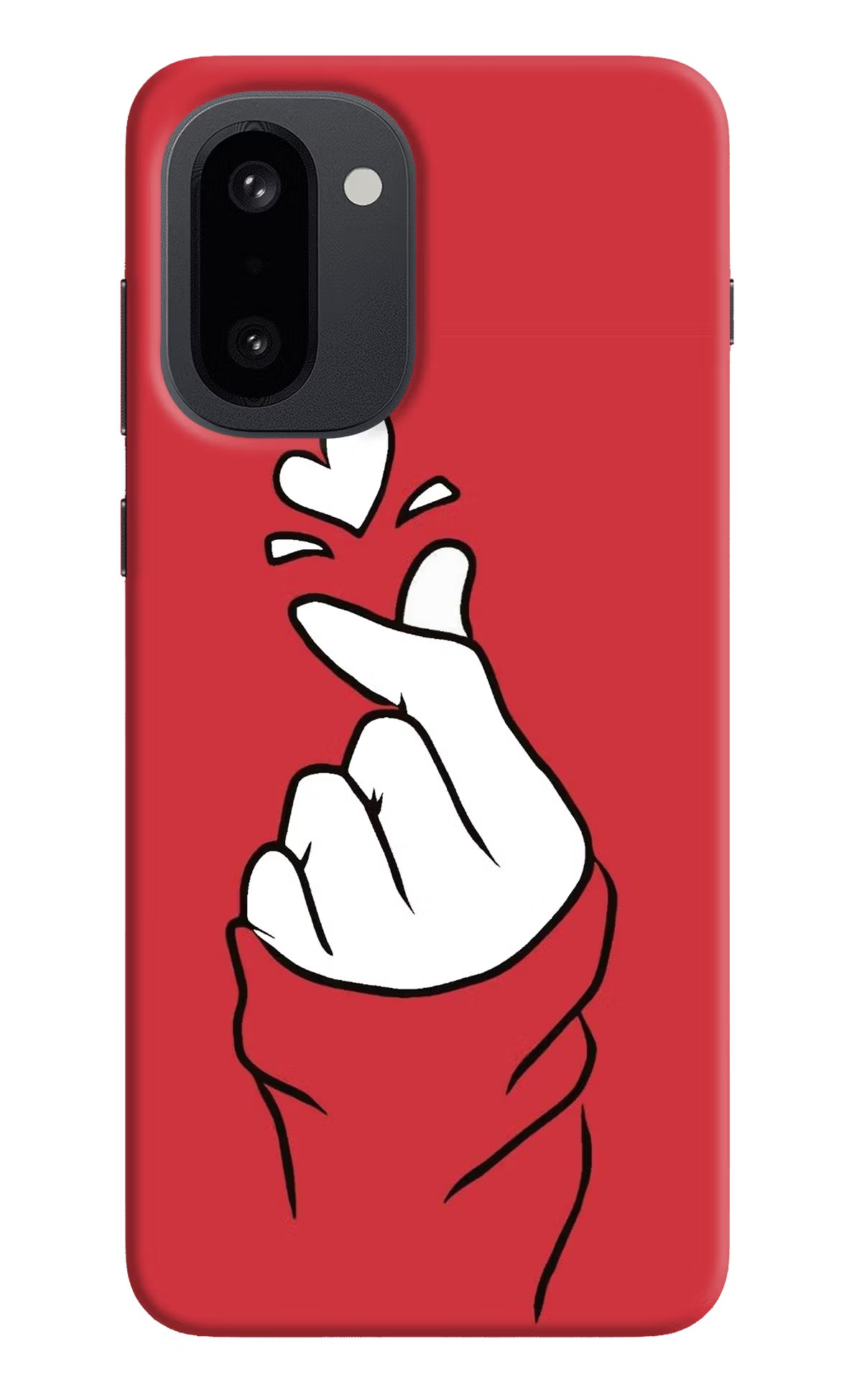 Korean Love Sign OnePlus 15R Back Cover