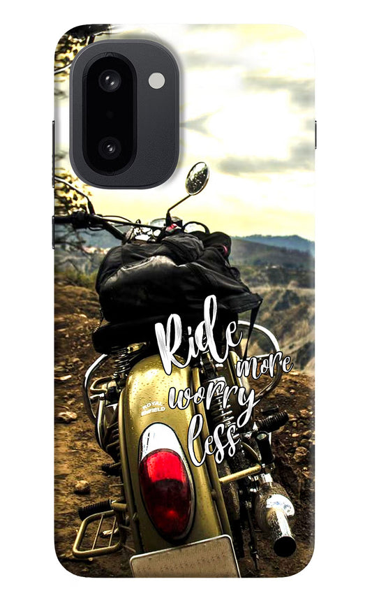 Ride More Worry Less OnePlus 15R Back Cover