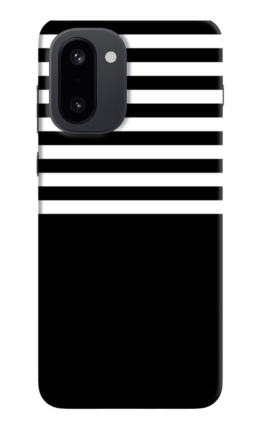 Black and White Print OnePlus 15R Back Cover