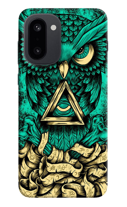 Green Owl OnePlus 15R Back Cover