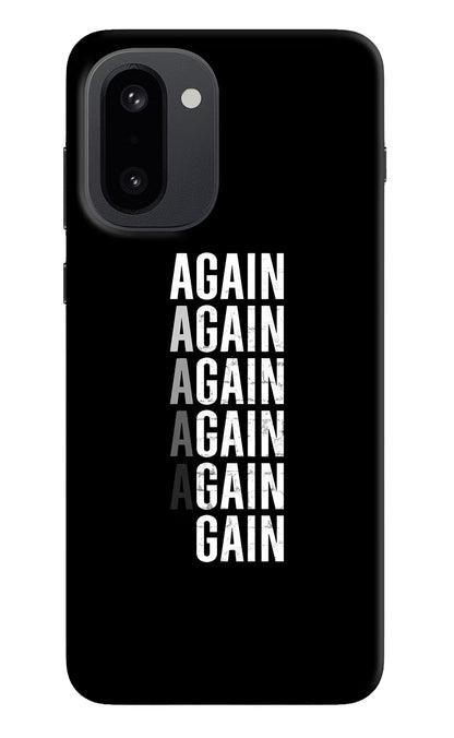 Again Again Gain OnePlus 15R Back Cover
