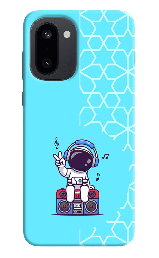 Cute Astronaut Chilling OnePlus 15R Back Cover