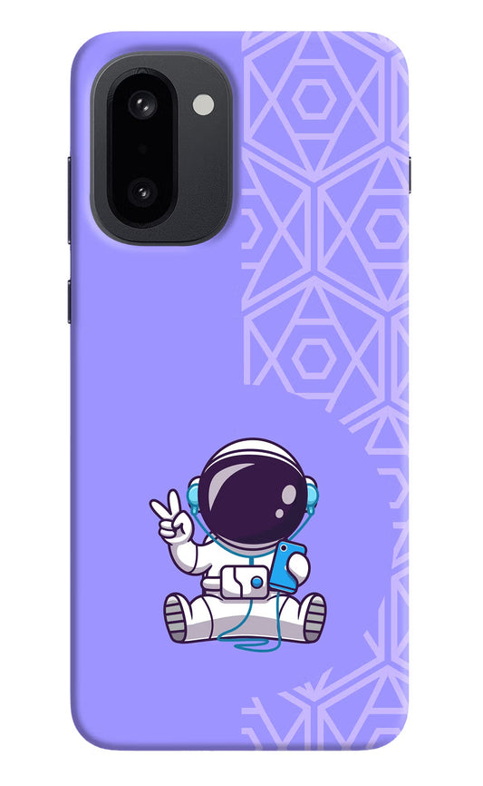 Cute Astronaut Chilling OnePlus 15R Back Cover