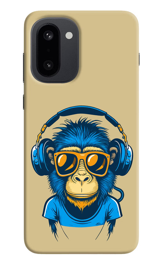 Monkey Headphone OnePlus 15R Back Cover