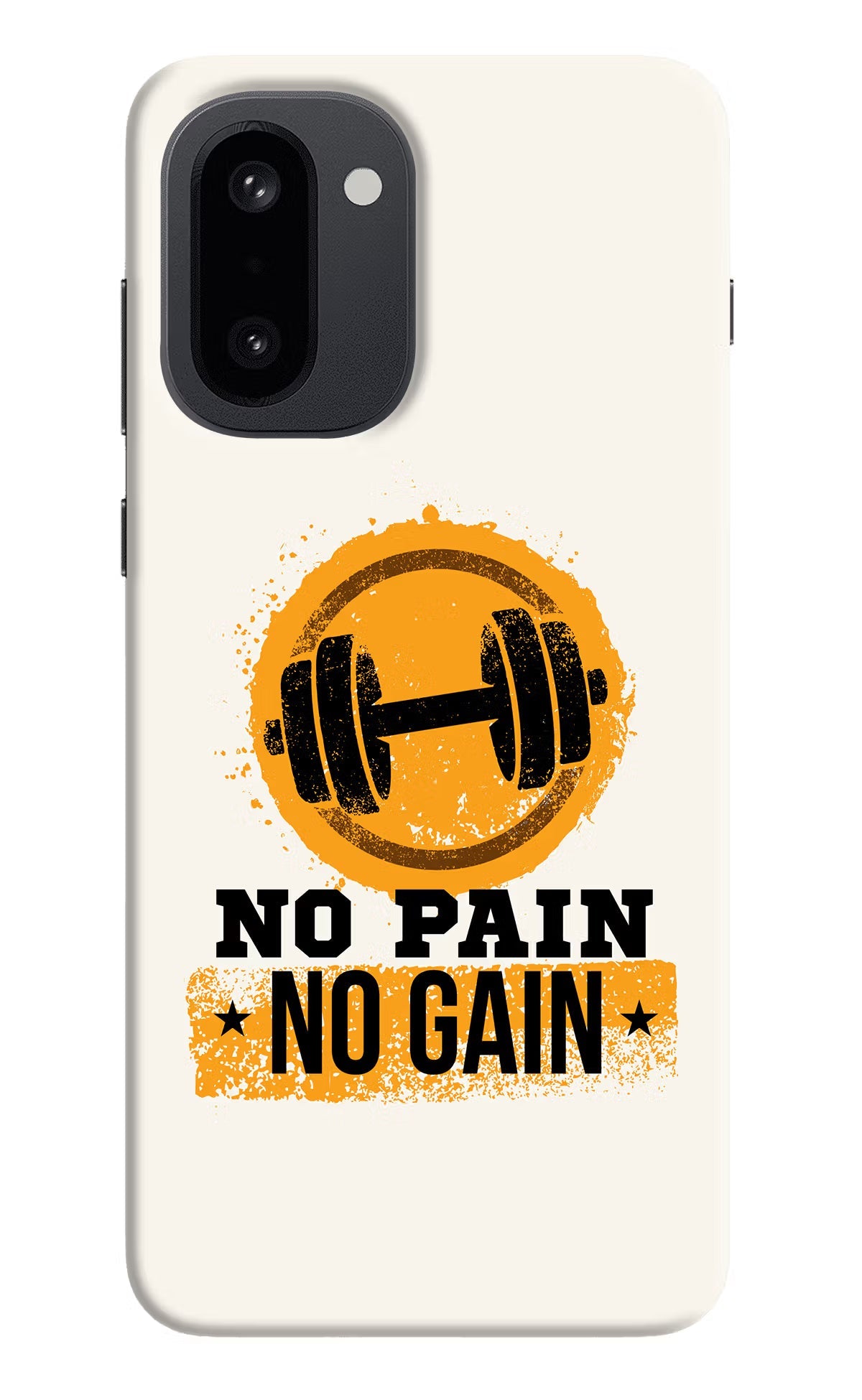 No Pain No Gain OnePlus 15R Back Cover