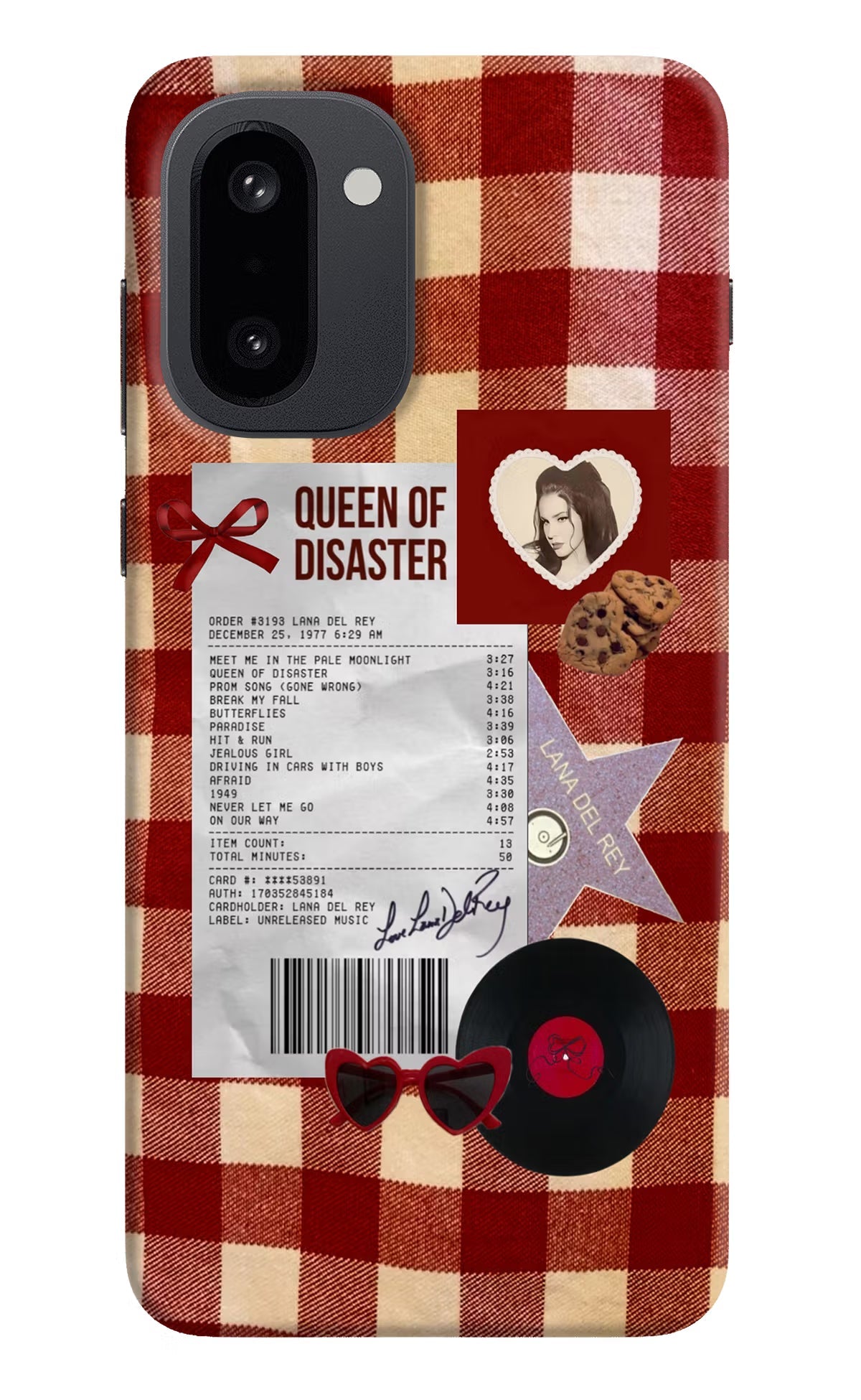 Queen of Disaster OnePlus 15R Back Cover