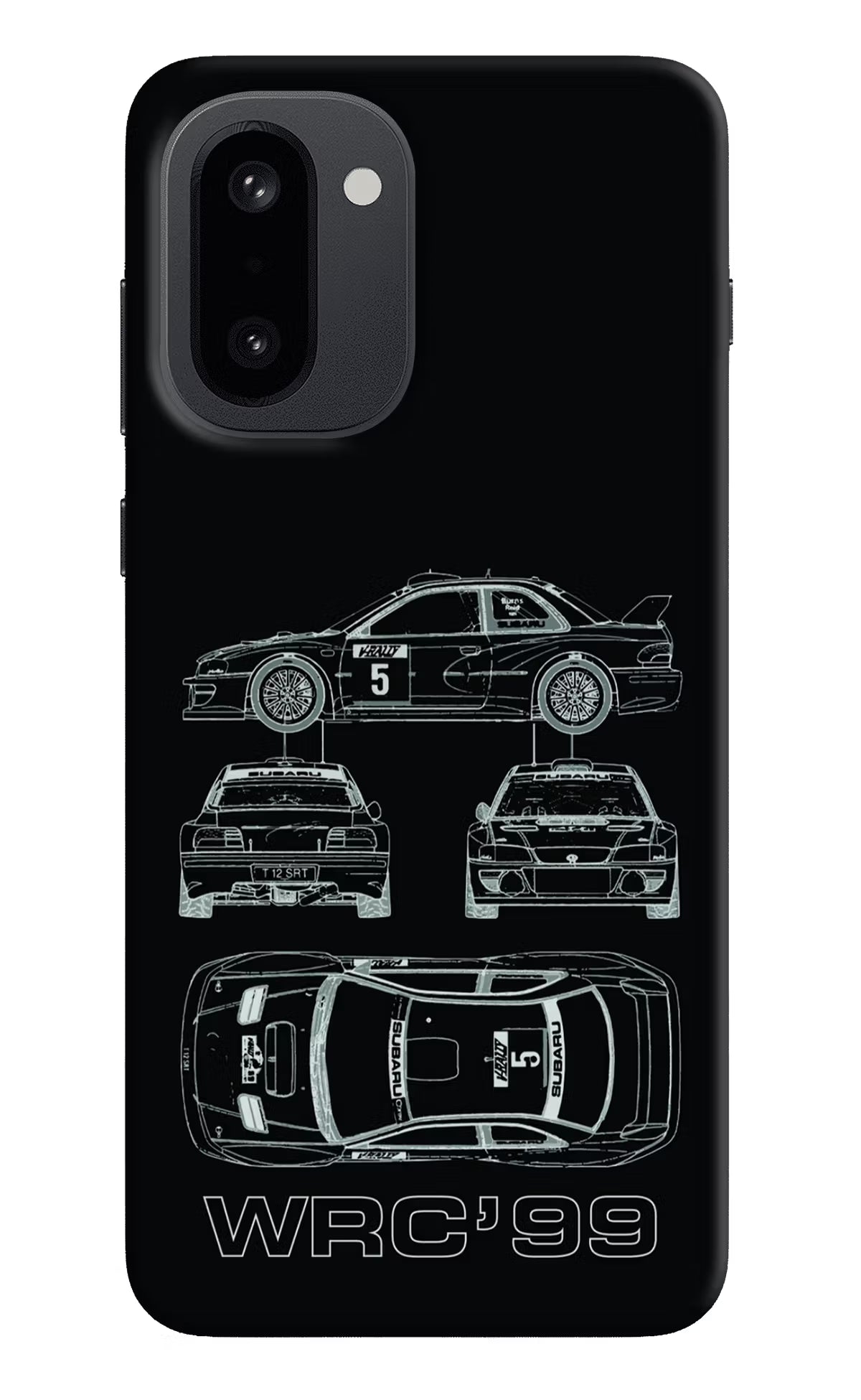 WRC'99 OnePlus 15R Back Cover