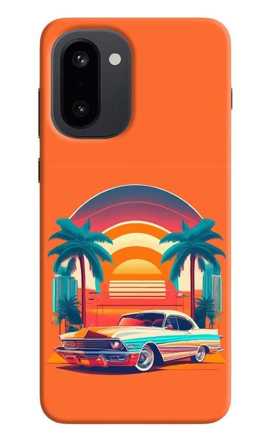 Palm Drive 80s OnePlus 15R Back Cover