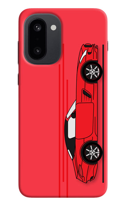 Red Velocity OnePlus 15R Back Cover