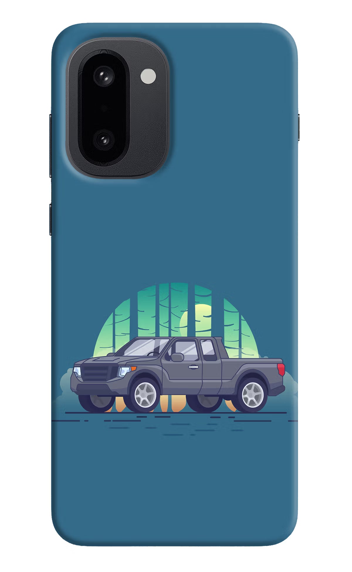 Retro Garage Vibe OnePlus 15R Back Cover