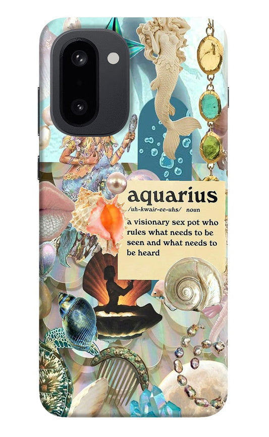 Aquarius Zodiac OnePlus 15R Back Cover
