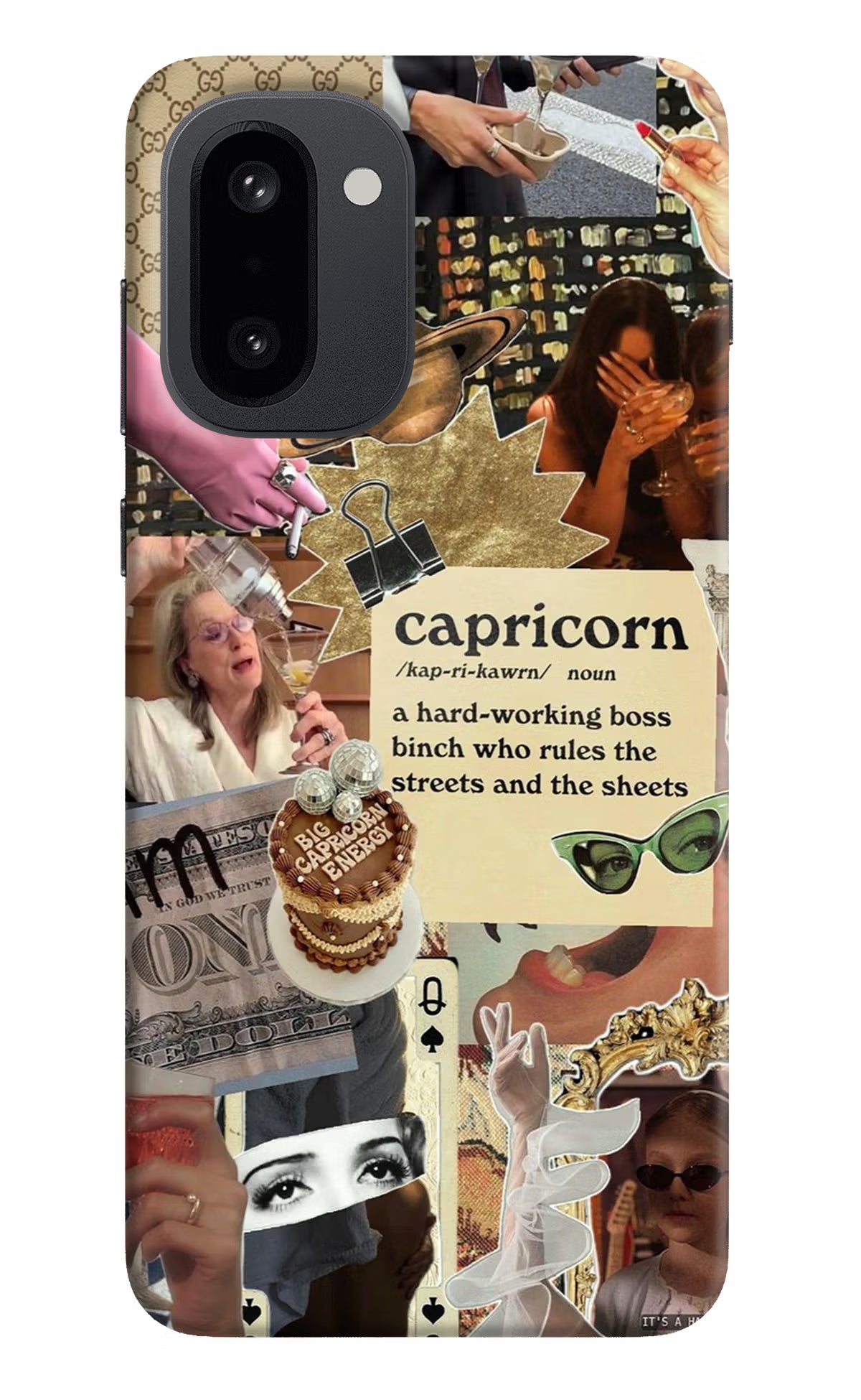 Capricorn Zodiac OnePlus 15R Back Cover