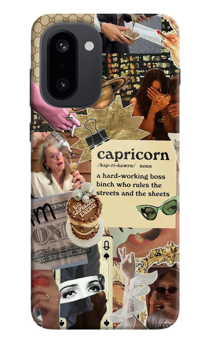 Capricorn Zodiac OnePlus 15R Back Cover