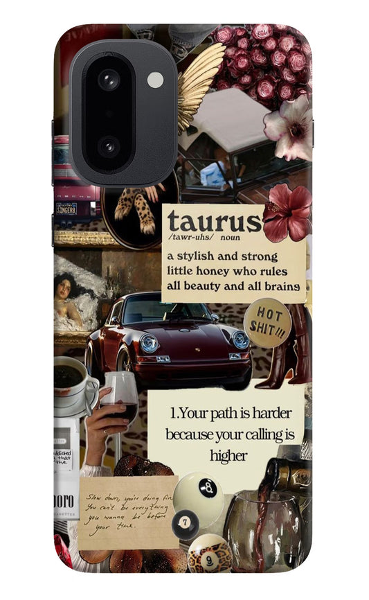 Taurus Zodiac OnePlus 15R Back Cover