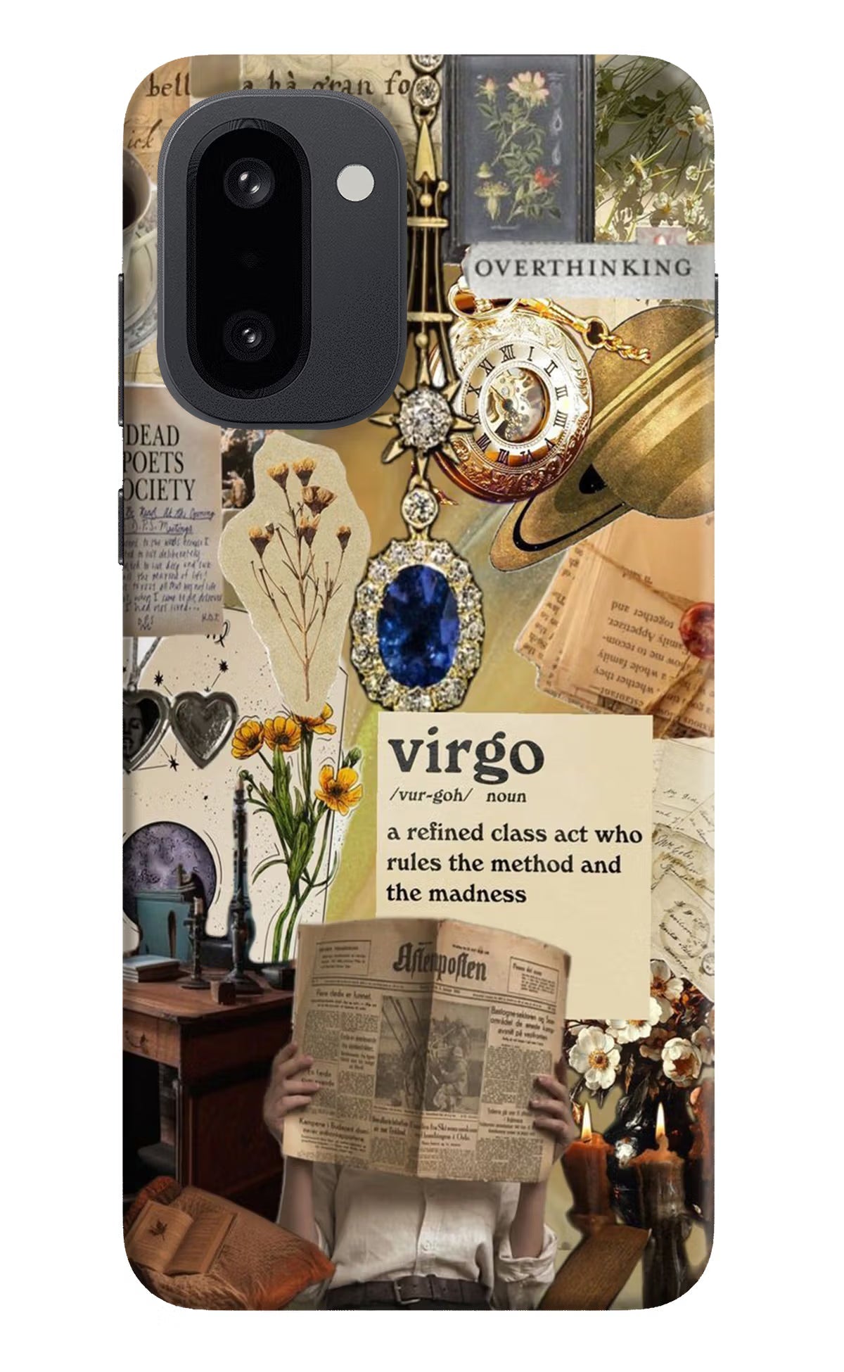 Virgo Zodiac OnePlus 15R Back Cover