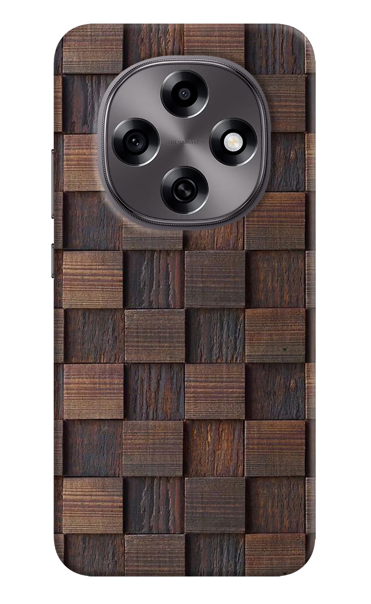 Wooden Cube Design Oppo F31 Pro 5G Back Cover