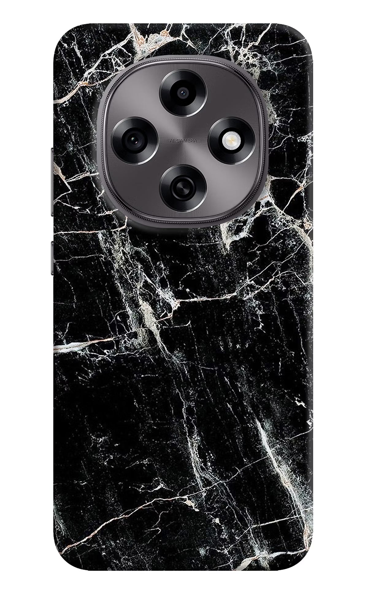 Black Marble Texture Oppo F31 Pro 5G Back Cover