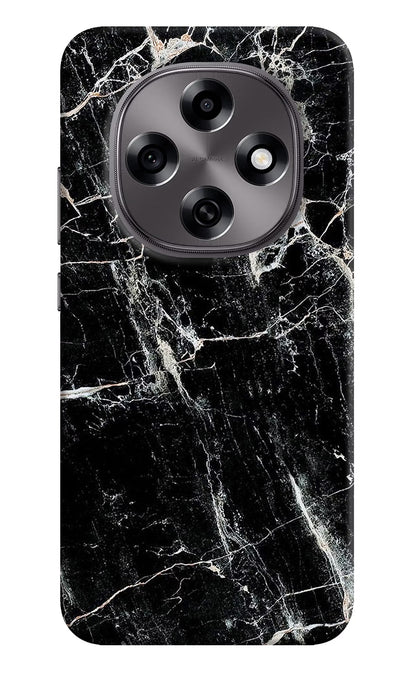 Black Marble Texture Oppo F31 Pro 5G Back Cover