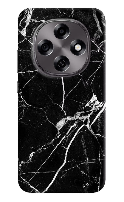 Black Marble Pattern Oppo F31 Pro 5G Back Cover