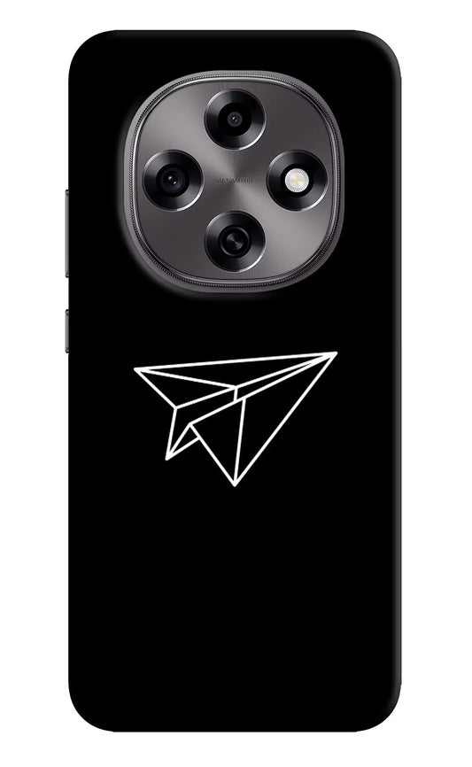 Paper Plane White Oppo F31 Pro 5G Back Cover