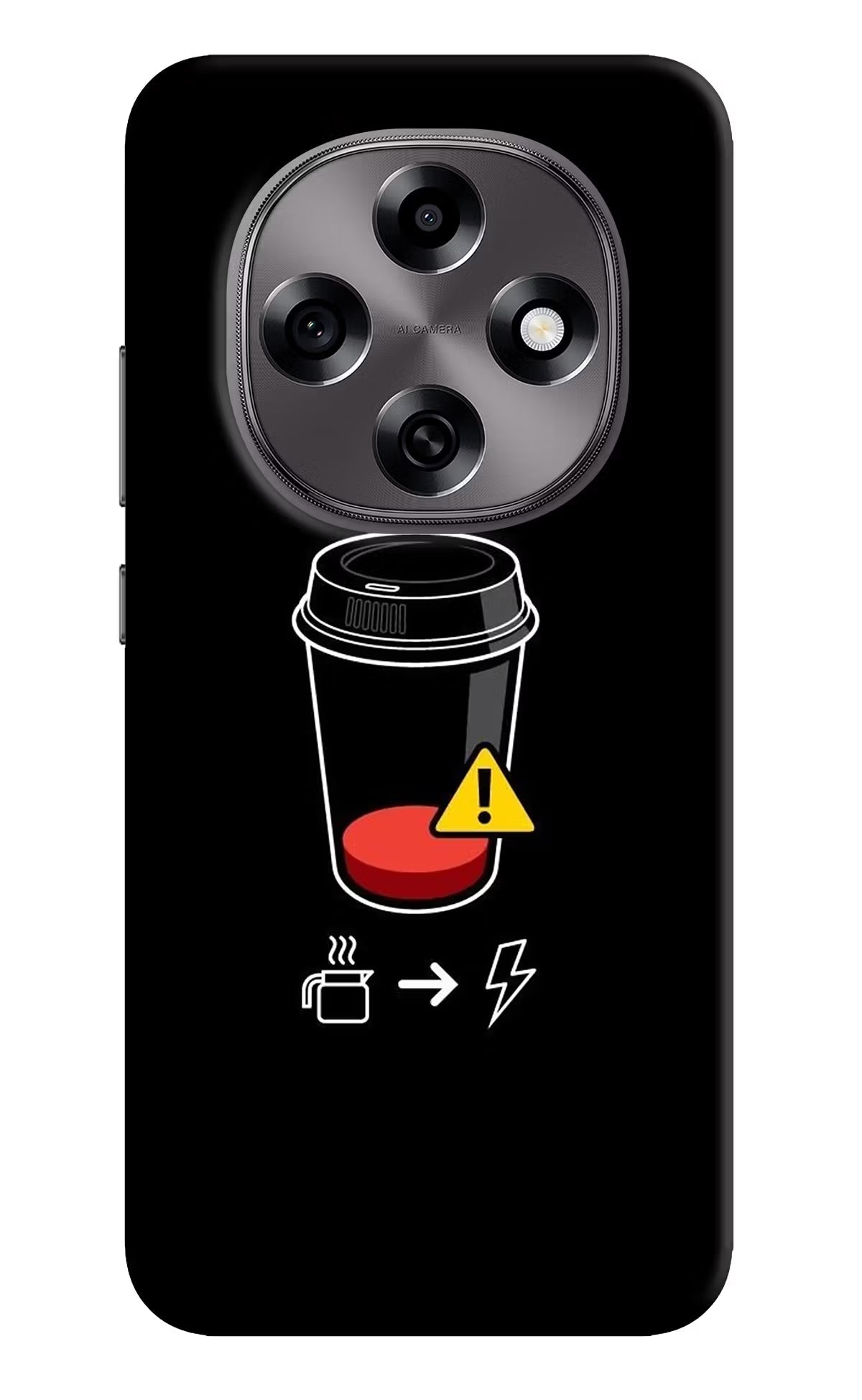 Coffee Oppo F31 Pro 5G Back Cover