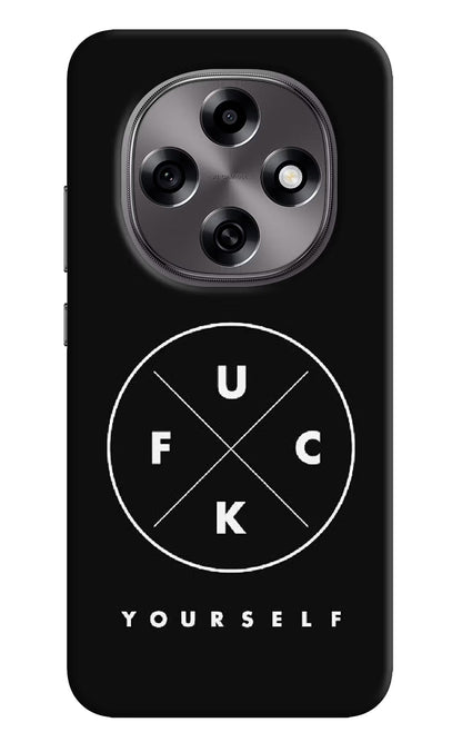Go Fuck Yourself Oppo F31 Pro 5G Back Cover