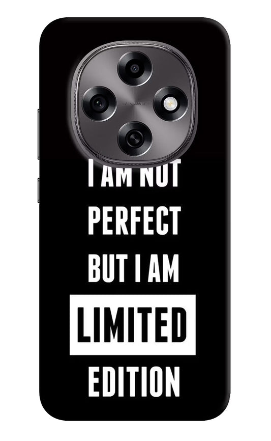 I Am Not Perfect But I Am Limited Edition Oppo F31 Pro 5G Back Cover
