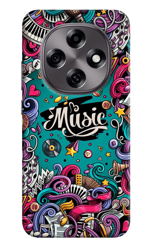 Music Graffiti Oppo F31 Pro 5G Back Cover