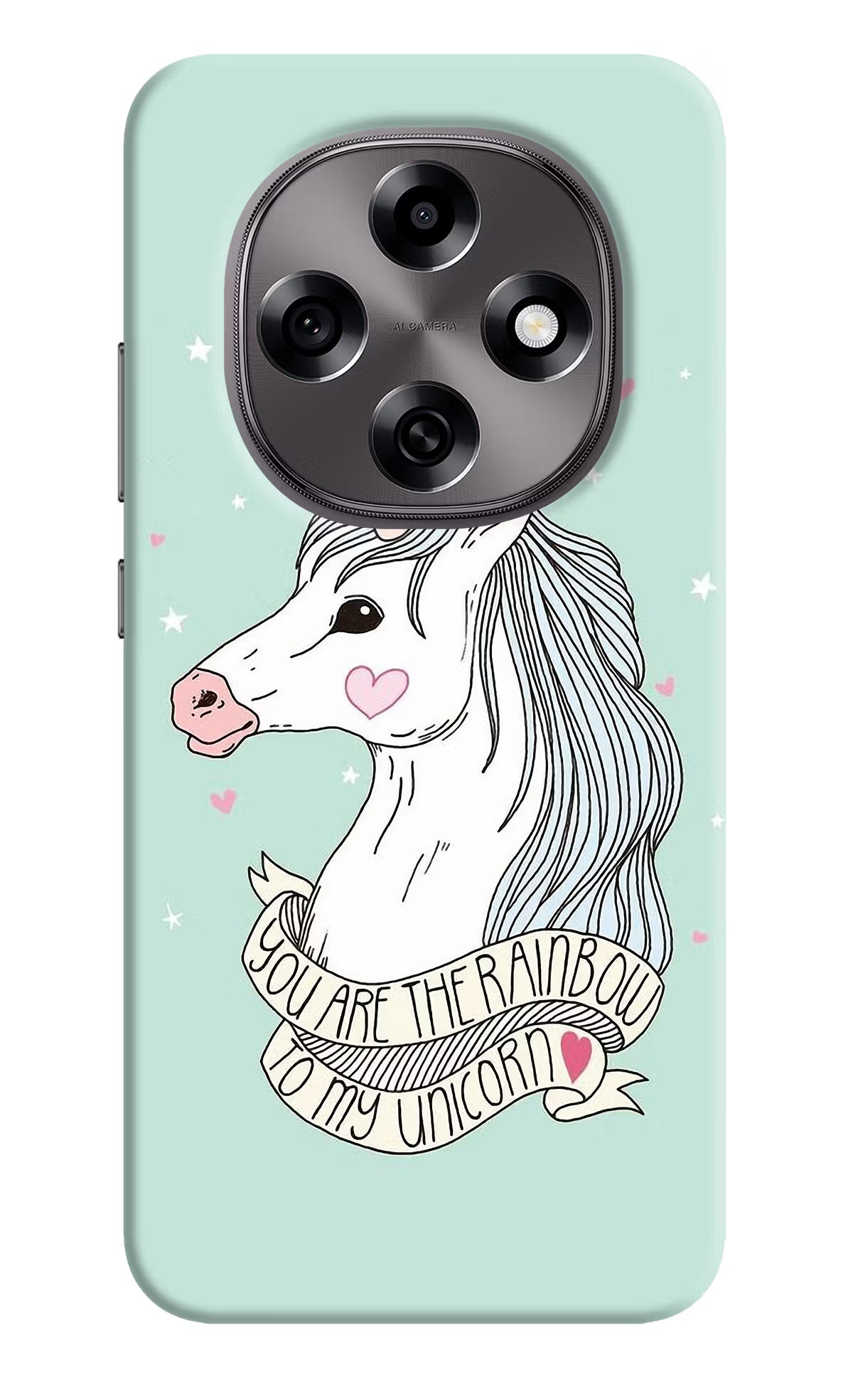 Unicorn Wallpaper Oppo F31 Pro 5G Back Cover