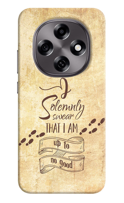 I Solemnly swear that i up to no good Oppo F31 Pro 5G Back Cover