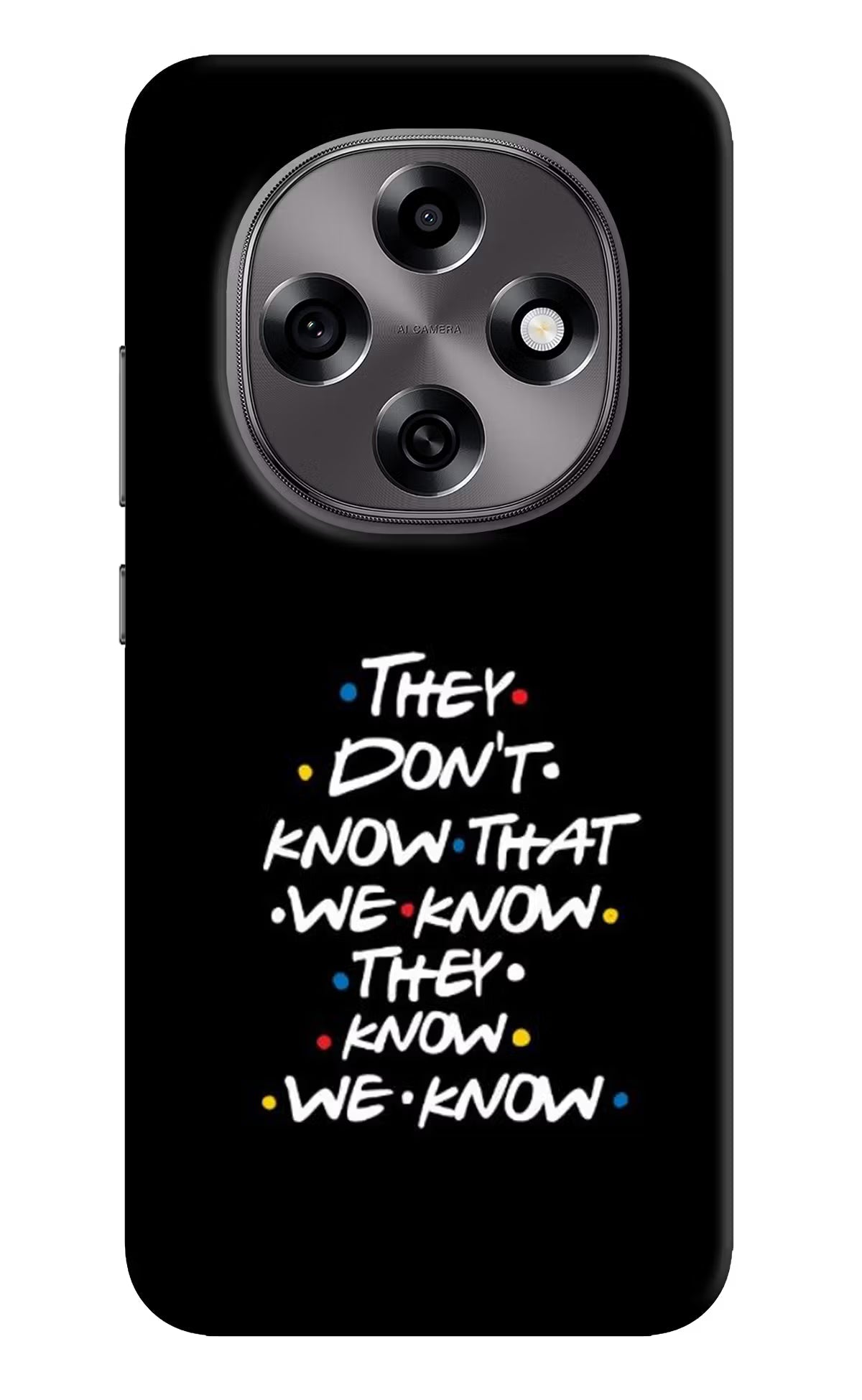 FRIENDS Dialogue Oppo F31 Pro 5G Back Cover