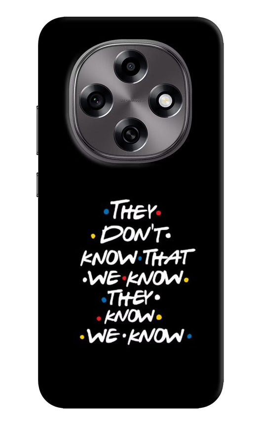 FRIENDS Dialogue Oppo F31 Pro 5G Back Cover