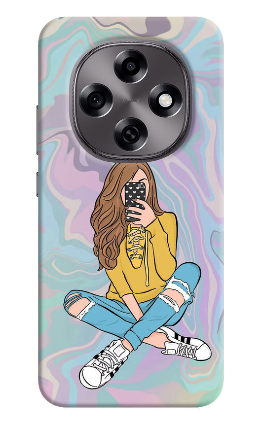 Selfie Girl Oppo F31 Pro 5G Back Cover