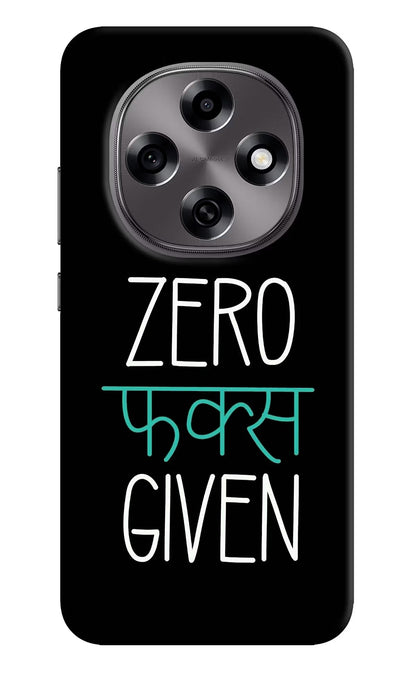 Zero Fucks Given Oppo F31 Pro 5G Back Cover