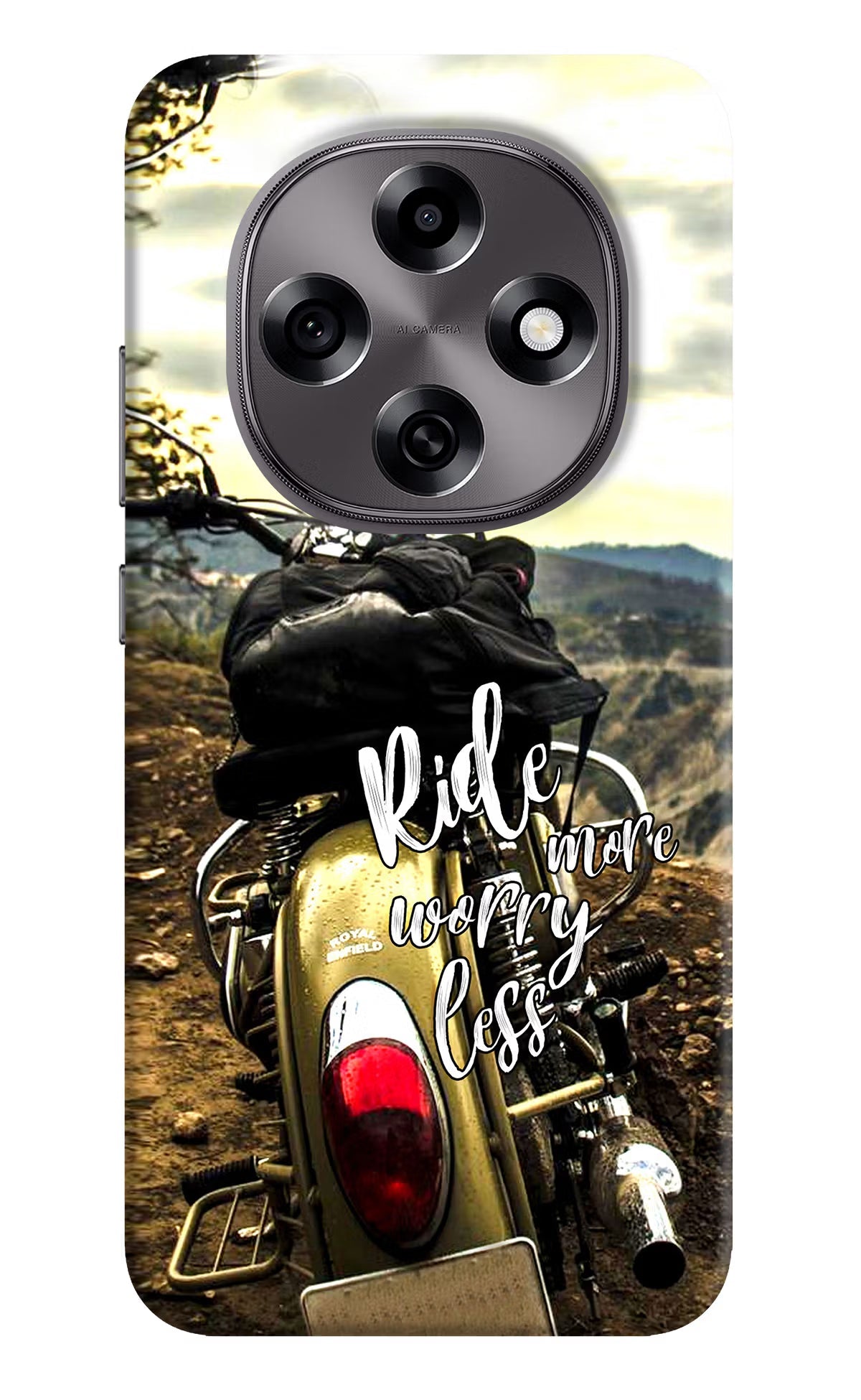 Ride More Worry Less Oppo F31 Pro 5G Back Cover