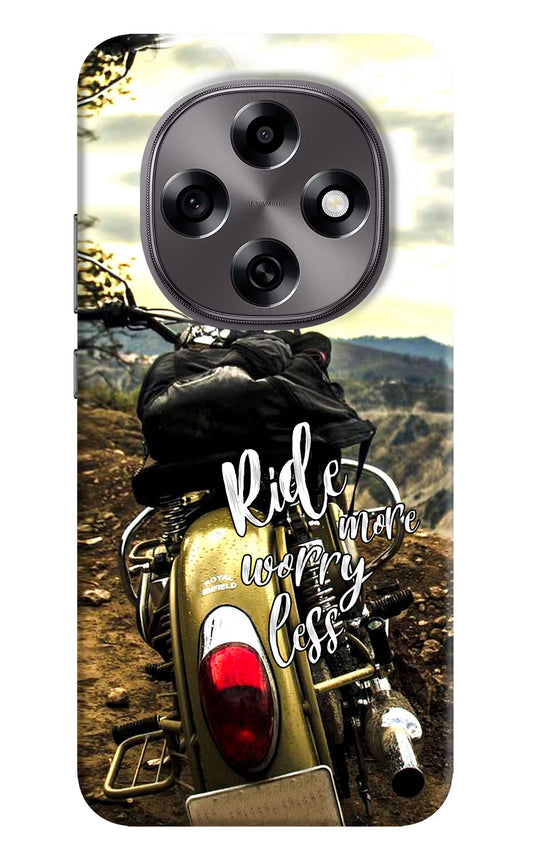 Ride More Worry Less Oppo F31 Pro 5G Back Cover