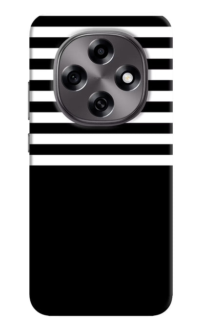 Black and White Print Oppo F31 Pro 5G Back Cover