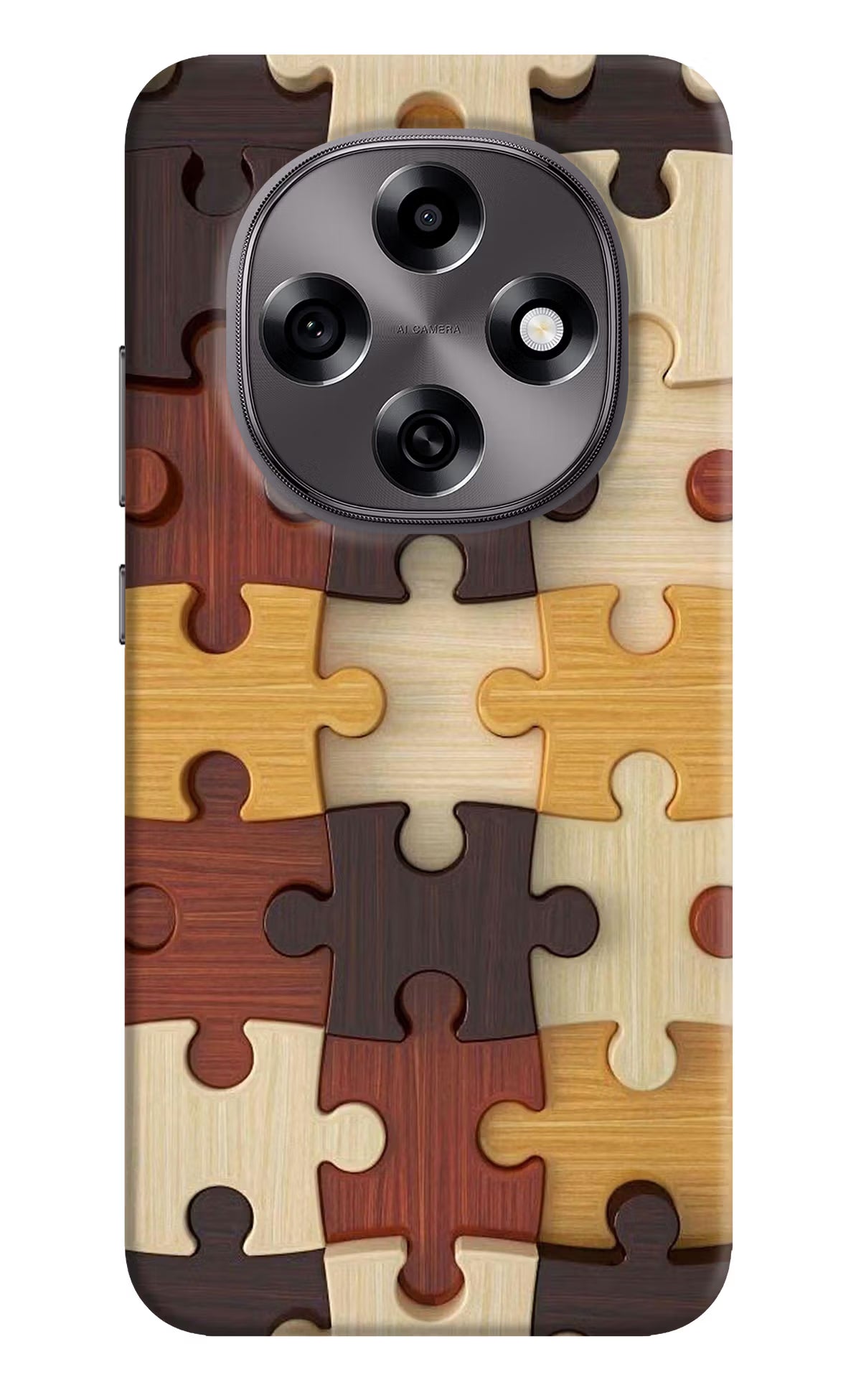 Wooden Puzzle Oppo F31 Pro 5G Back Cover