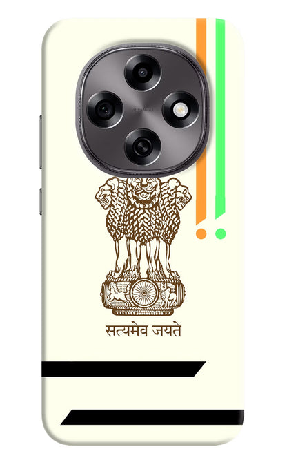 Satyamev Jayate Brown Logo Oppo F31 Pro 5G Back Cover
