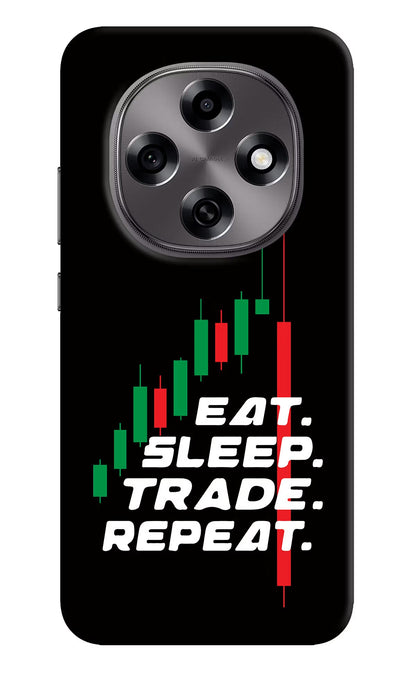 Eat Sleep Trade Repeat Oppo F31 Pro 5G Back Cover