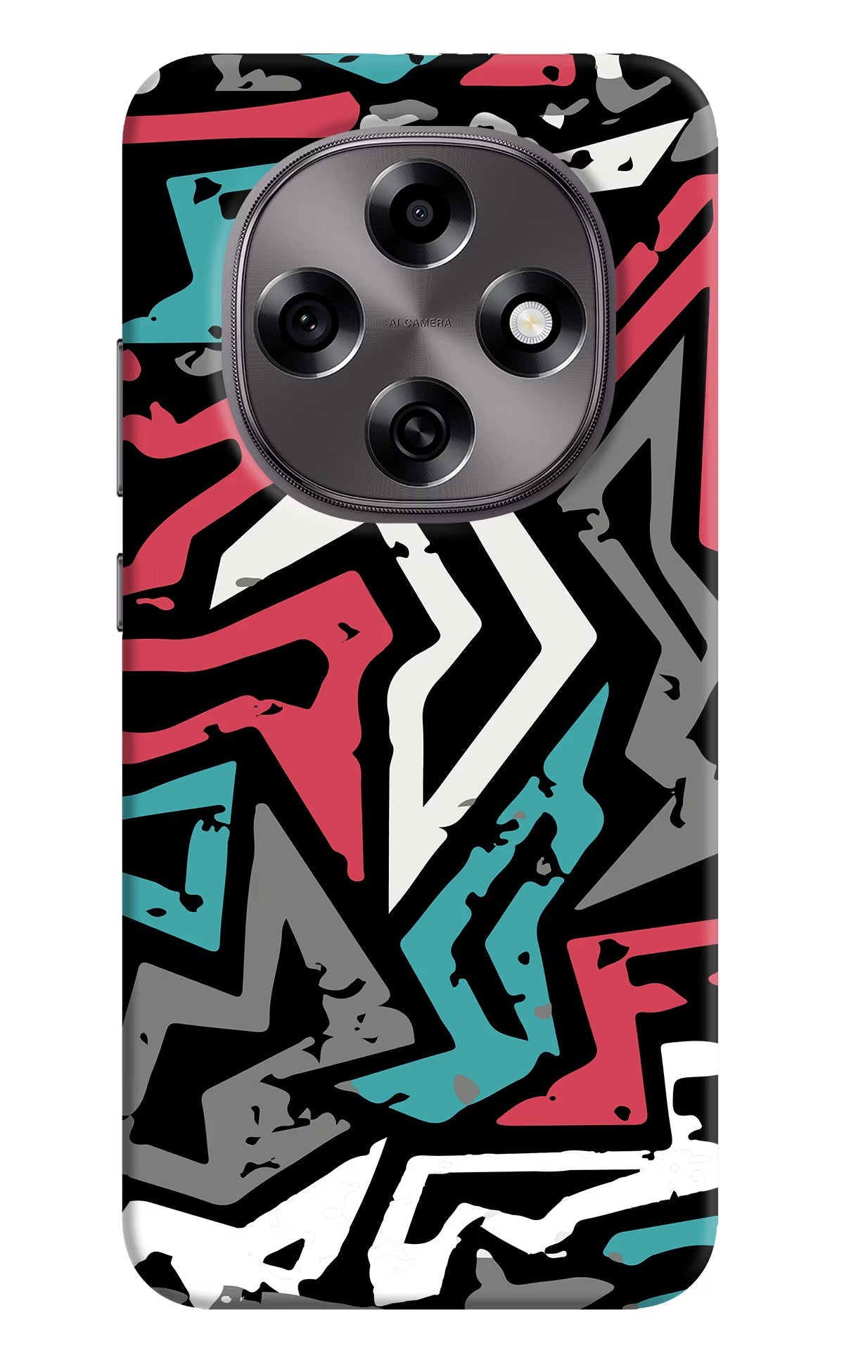 Geometric Graffiti Oppo F31 Pro 5G Back Cover