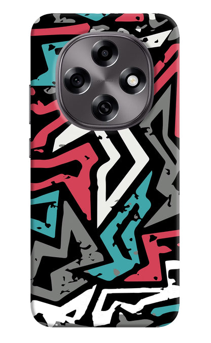 Geometric Graffiti Oppo F31 Pro 5G Back Cover