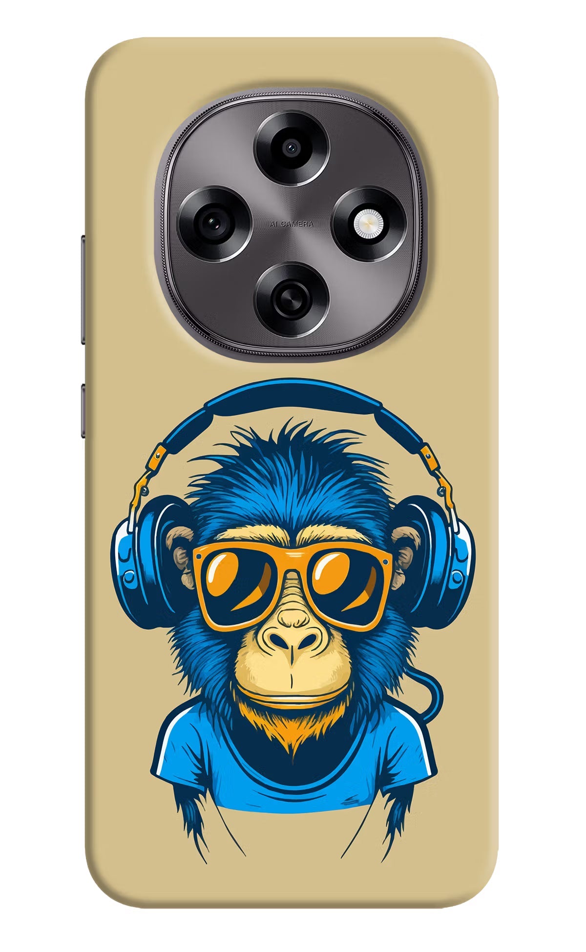 Monkey Headphone Oppo F31 Pro 5G Back Cover