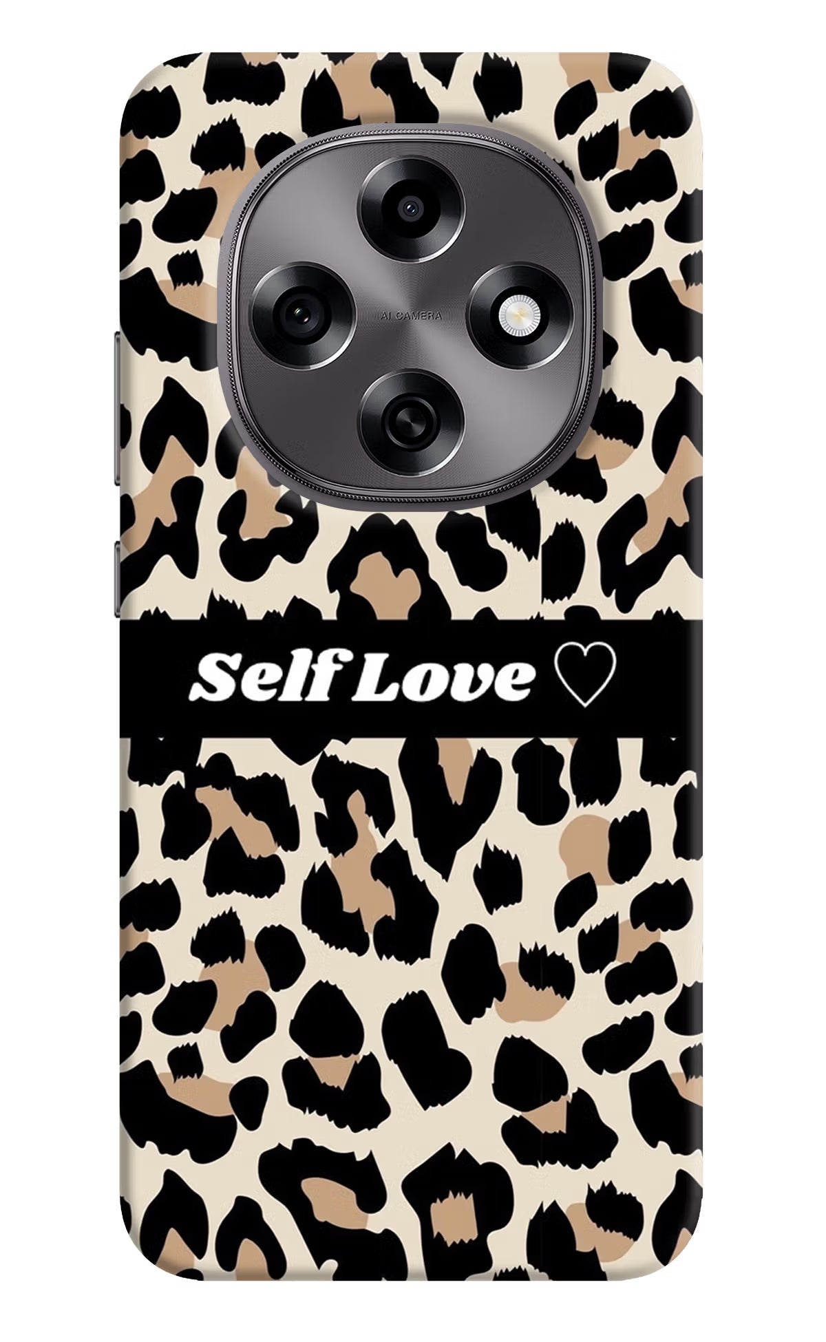 Leopard Print Self Love Oppo F31 Pro 5G Back Cover