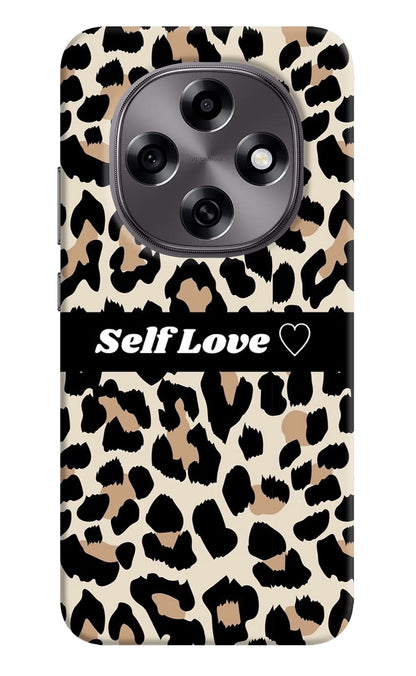 Leopard Print Self Love Oppo F31 Pro 5G Back Cover