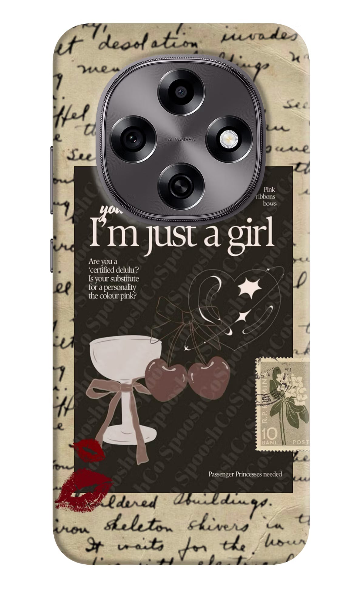 I am just a girl Oppo F31 Pro 5G Back Cover