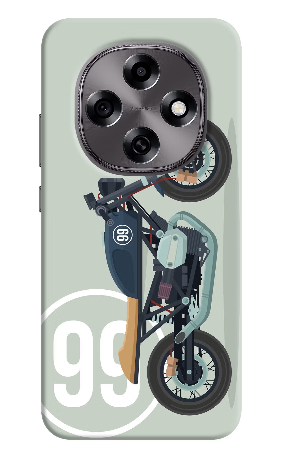 Classic Cafe Racer 99 Oppo F31 Pro 5G Back Cover