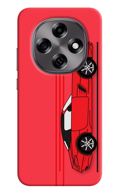 Red Velocity Oppo F31 Pro 5G Back Cover
