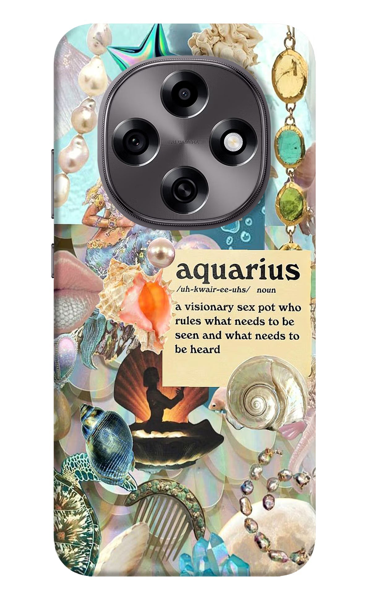 Aquarius Zodiac Oppo F31 Pro 5G Back Cover
